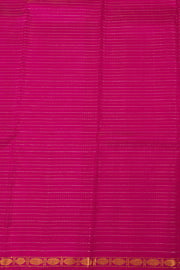 Teal Blue Kanjivaram Silk Saree with Checks Design 10075530