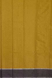 Kanjivaram Vegan Viscose Silk Saree Golden Brown Color Block Design 10075560