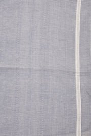 Grey Handloom Bhujodi Cotton Saree 10076928