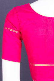Pink Kanjivaram Soft Silk Blouse 10076977