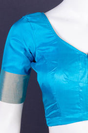 Blue Kanjivaram Soft Silk Blouse 10076978