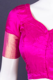 Pink Kanjivaram Soft Silk Blouse 10076982