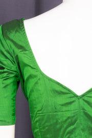 Green Kanjivaram Soft Silk Blouse 10076990