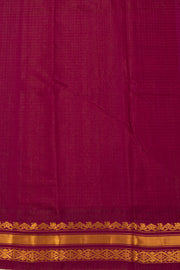 Light Brown Handloom Gadwal Kuttu Cotton Saree With Silk Zari Border 10077071