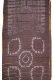 Grey Handcrafted Sungudi Cotton Saree 10077120