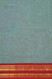 Light Blue Handloom Chettinad Cotton Saree 10077337
