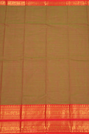 Green Handloom Chettinad Cotton Saree 10077349