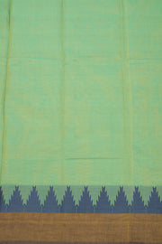 Green Handloom Chettinad Cotton Saree 10077355