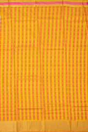 Pink Chanderi Printed Silk Cotton Saree 10077365