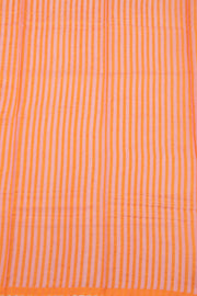 Pink Chanderi Printed Silk Cotton Saree With Floral Motifs 10077379