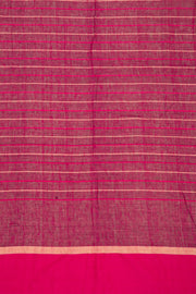Pink Bengal Handwoven Cotton Saree 10077688