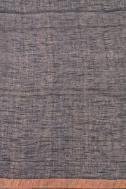 Grey Bengal Handwoven Cotton Saree 10077695
