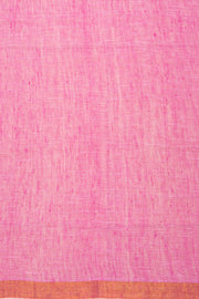 Pink Bengal Handwoven Cotton Saree 10077697