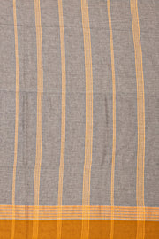 Grey Bengal Handwoven Cotton Saree 10077700