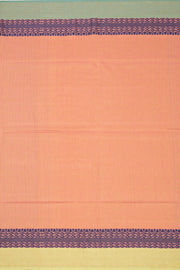Lavender Bengal Handwoven Cotton Saree 10077701