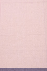 Baby Pink Bengal Handwoven Cotton Saree 10077705