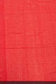 Red Bengal Handwoven Cotton Saree 10077706