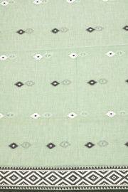 Green Bengal Handwoven Cotton Saree 10077708