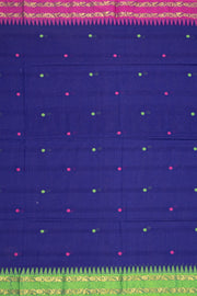 Blue Bengal Handwoven Cotton Saree 10077710