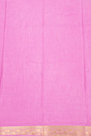 Magenta Pink Mysore Semi Crepe Silk Saree 10077781