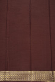 Orange Semi Mysore Crepe Silk Saree 10077805
