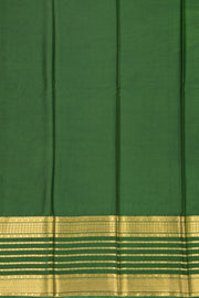 Green Mysore Semi Crepe Silk Saree 10077816