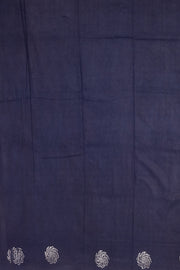 Navy Blue Sungudi Saree 10078031
