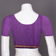 Lavender Maheshwari Silk Cotton Saree 10075255