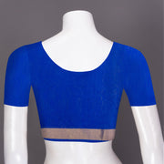 Blue Maheshwari Silk Cotton Saree 10075236