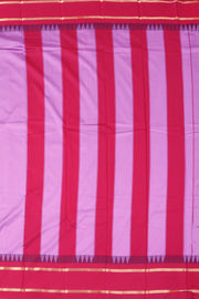  Lavender Purple Vegan Silk Kanjivaram Saree 10077931
