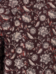 Black Half Sleeve Jahota Printed Cotton Mens Shirt  10074312