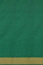 Tomato Red Kanjivaram Silk Cotton Saree 10077966
