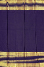 Purple Semi Mysore Crepe Silk Saree 10077822