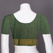 Orange Maheshwari Silk Cotton Saree 10075245