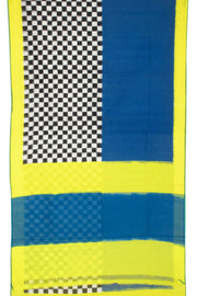 Multicolour Handloom Pochampally Ikat Cotton Saree - Avishya