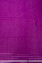Violet Handloom Khadi Jamdani Cotton Saree