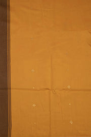 Beige Handloom Jamdani Linen Saree 10074662