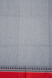 Grey Shantipur Tant Bengal Cotton Saree 10074964