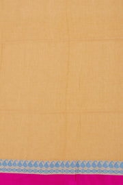 Yellow Shantipur Tant Bengal Cotton Saree 10074968