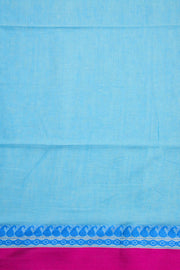 Blue Shantipur Tant Bengal Cotton Saree 10074974