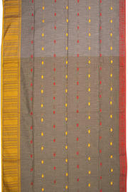 Brown Bengal Handwoven Cotton Saree 10075308