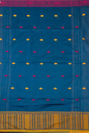 Pink Bengal Handwoven Cotton Saree 10075309