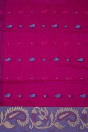 Brown Bengal Handwoven Cotton Saree 10075325