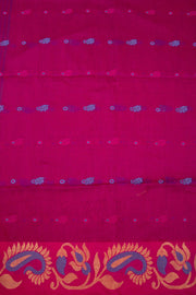 Blue Bengal Handwoven Cotton Saree 10075326