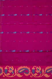 Green Bengal Handwoven Cotton Saree 10075327