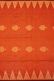 Blue Bengal Handwoven Cotton Saree 10075328