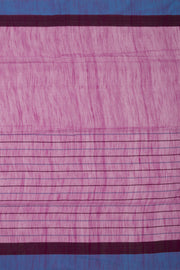 Mauve Bengal Handwoven Cotton Saree 10075338