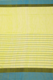 Green Bengal Handwoven Cotton Saree 10075342