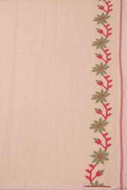 Beige Bengal Handwoven Cotton Saree 10075353