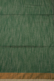 Green Bengal Handwoven Jamdani Style Cotton Saree 10075354